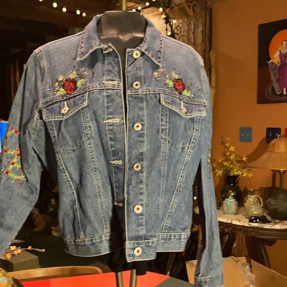 Faded Glory Blue Jean Jacket